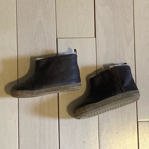 RO + ME by Robeez, Ryan Cozie, Brown shoe, Size 12-18 Months boot bootie winter - Picture 1 of 15